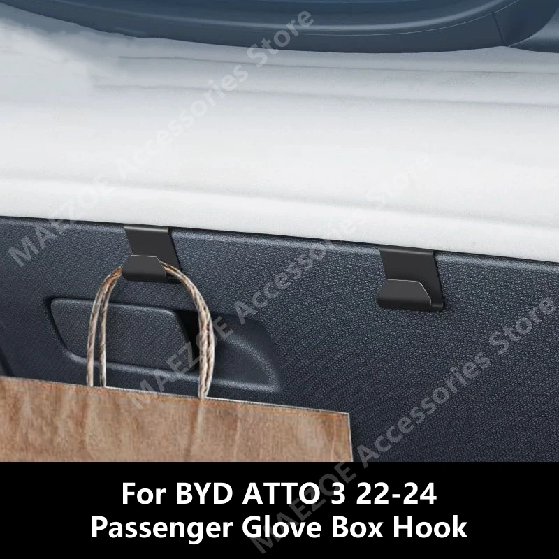 For BYD ATTO 3 22-24 Passenger Glove Box Hook,Car Storage Interior Decoration Accessories Refit
For BYD ATTO 3 22-24 Passenger Glove Box Hook,Car Storage Interior Decoration Accessories Refit