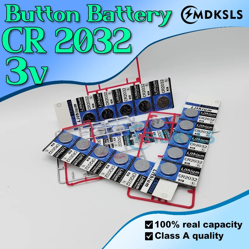 New 3V CR2032 Button Battery Lithium Battery for Watch Toy Calculator Car Remote Control Button Coin Cell Remote Toy Watch
New 3V CR2032 Button Battery Lithium Battery for Watch Toy Calculator Car Remote Control Button Coin Cell Remote Toy Watch
