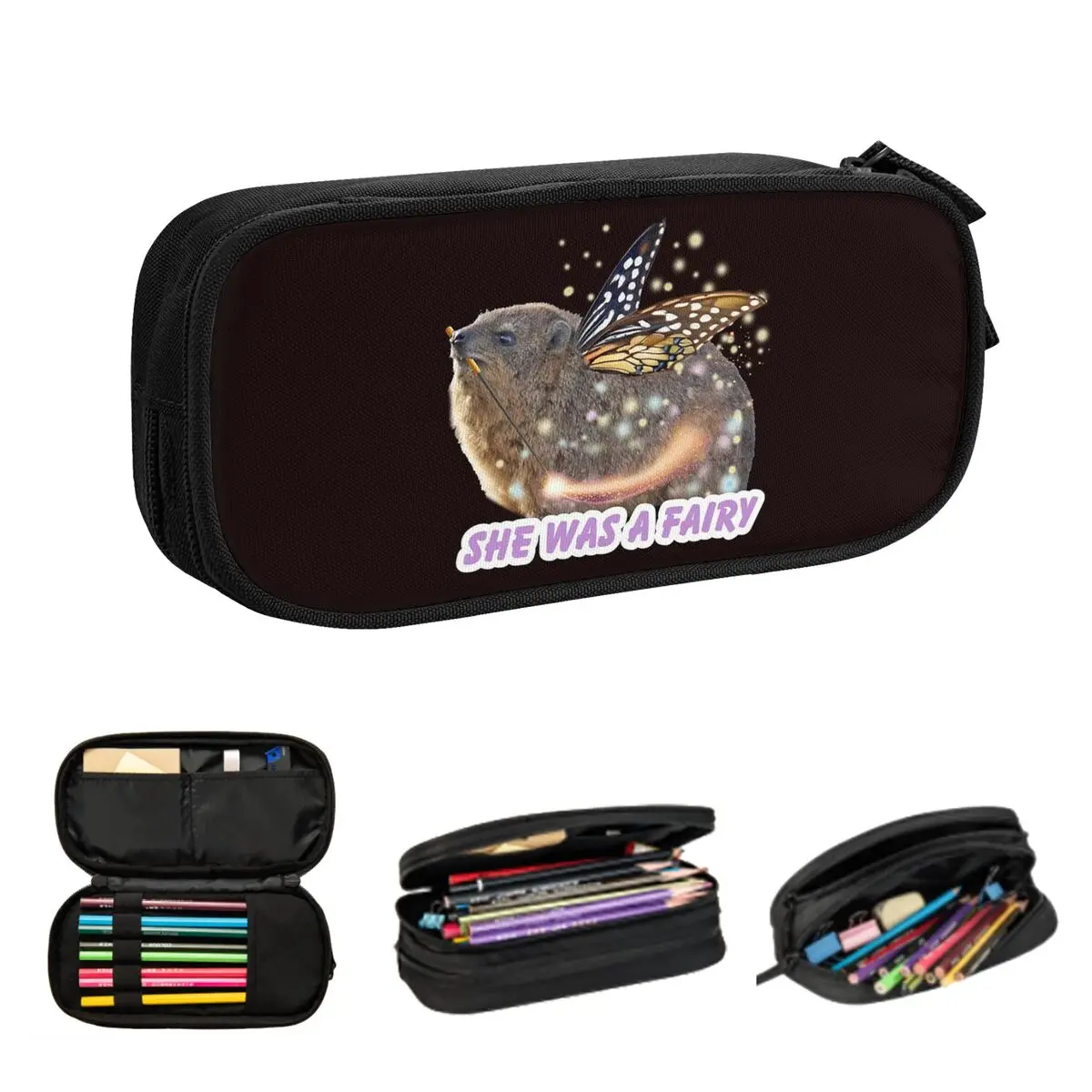 Пеналы Rock Hyrax Fairy для студентов, школьная коробка для ручек, сумка для карандашей, большая вместительная сумка для карандашей, держатель для ручек
Пеналы Rock Hyrax Fairy для студентов, школьная коробка для ручек, сумка для карандашей, большая вместительная сумка для карандашей, держатель для ручек
