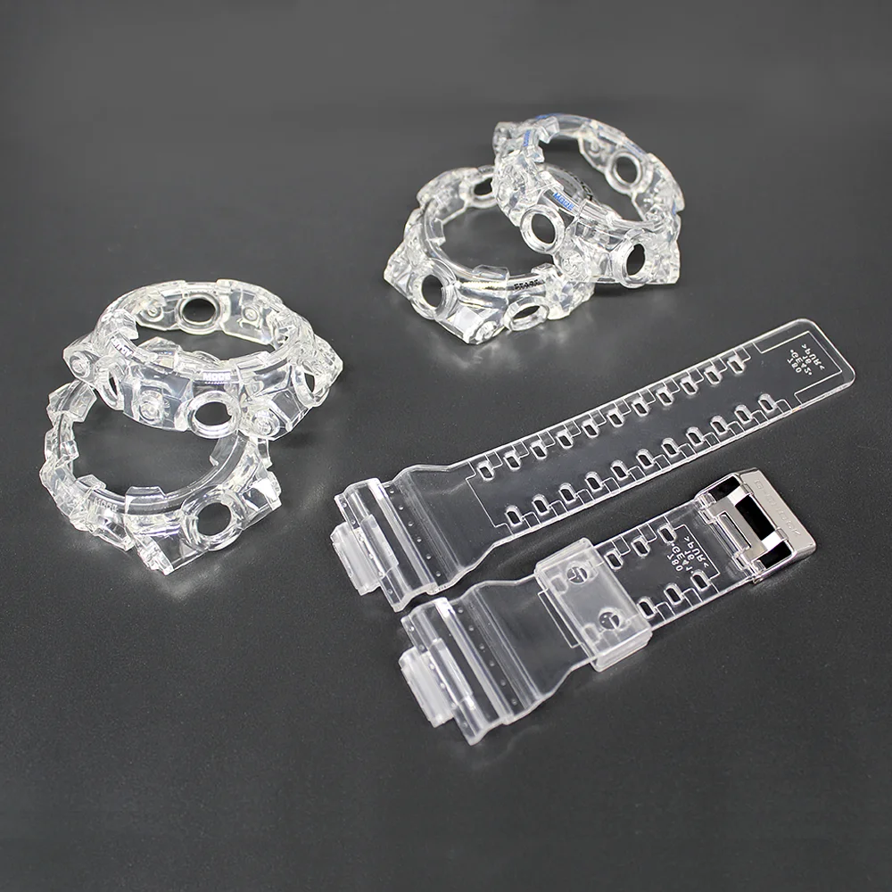 Transparent Color Watchband for GA-700 / 710 / 735 Strap and Bezel Waterproof Watch Band
Transparent Color Watchband for GA-700 / 710 / 735 Strap and Bezel Waterproof Watch Band