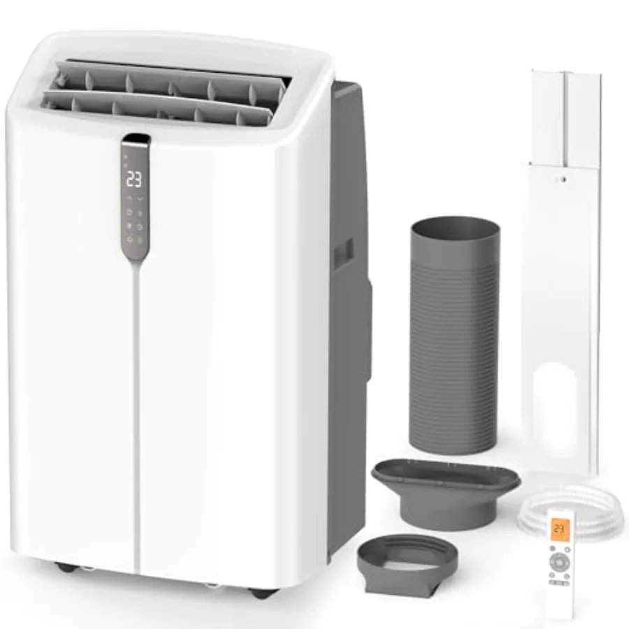 Smart Portable Air Conditioners for home office use, ABS plastic body, white color, 12000 BTU cooling with auto evaporation and
Smart Portable Air Conditioners for home office use, ABS plastic body, white color, 12000 BTU cooling with auto evaporation and