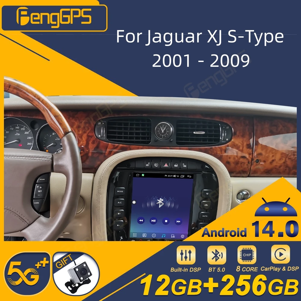 For Jaguar XJ S-Type 2001 - 2009 Intelligent System Multimedia Player Wireless Carplay Autoradio Stereo GPS Navi Touch Screen BT
For Jaguar XJ S-Type 2001 - 2009 Intelligent System Multimedia Player Wireless Carplay Autoradio Stereo GPS Navi Touch Screen BT