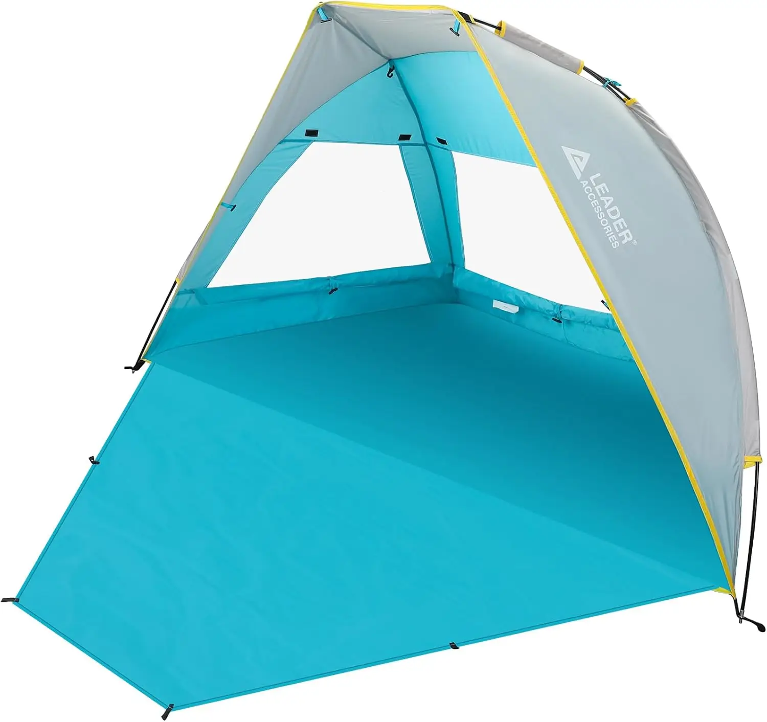 2-3 Person Portable Beach Tent, UPF 50+ Beach Shade Tent, Beach Tent Sun Shelter Canopy with Extendable Floor, Blue
2-3 Person Portable Beach Tent, UPF 50+ Beach Shade Tent, Beach Tent Sun Shelter Canopy with Extendable Floor, Blue