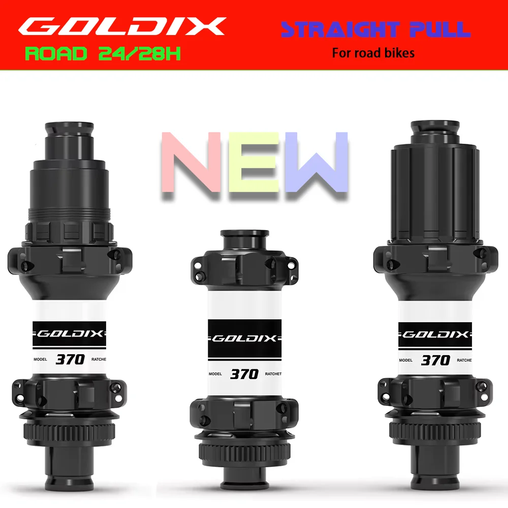 GOLDIX NEW Road Hub Center Lock Disc 24/28 Hole Ratchet 36T Straight Hub Gravel Bicycle for Shimano11 Speed SRAM
GOLDIX NEW Road Hub Center Lock Disc 24/28 Hole Ratchet 36T Straight Hub Gravel Bicycle for Shimano11 Speed SRAM