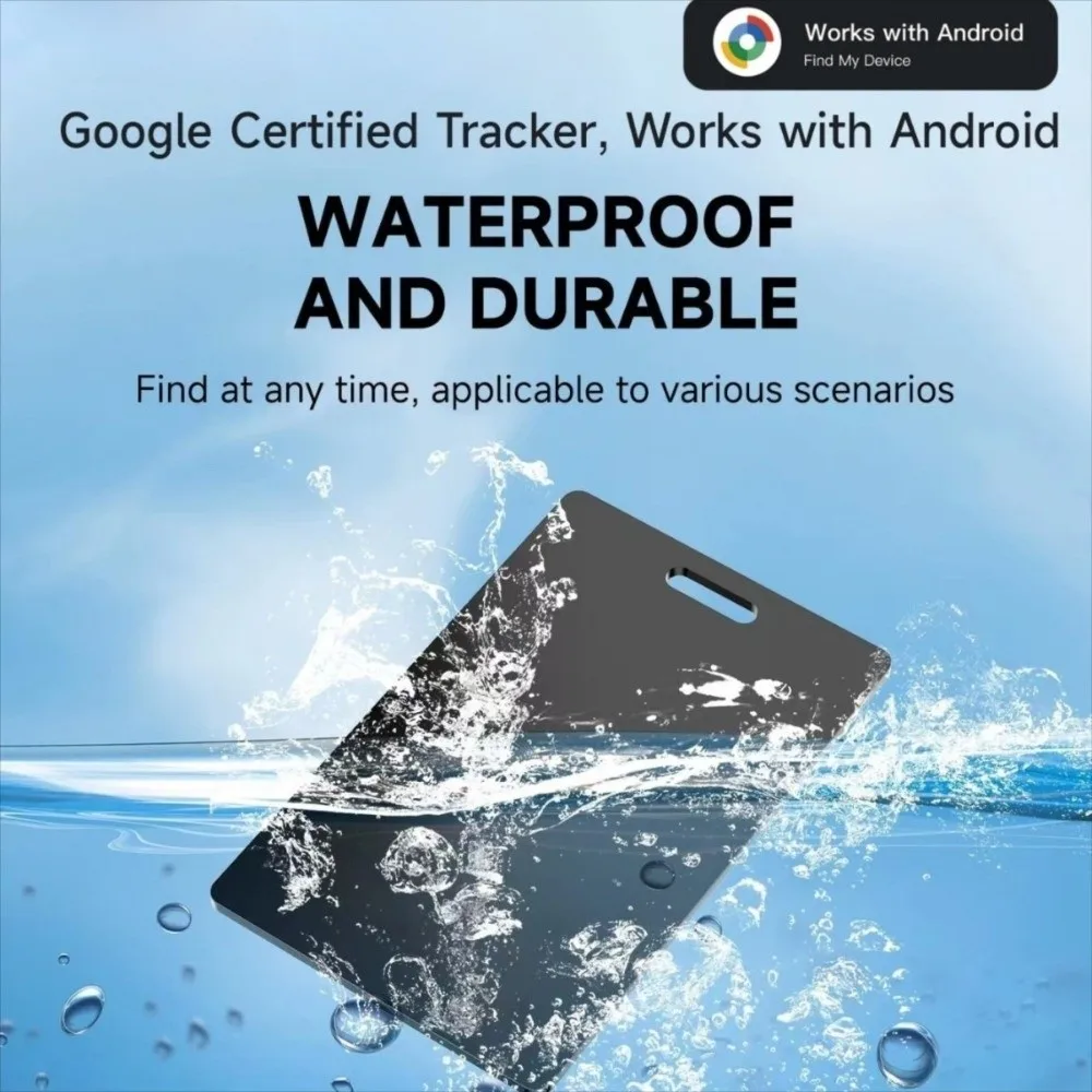 Wireless Charge Wallet Tracker Card IP68 Key Bag Luggage Pet Wallet Anti Loss Device Thin Smart Tag Google GPS Tracker
Wireless Charge Wallet Tracker Card IP68 Key Bag Luggage Pet Wallet Anti Loss Device Thin Smart Tag Google GPS Tracker