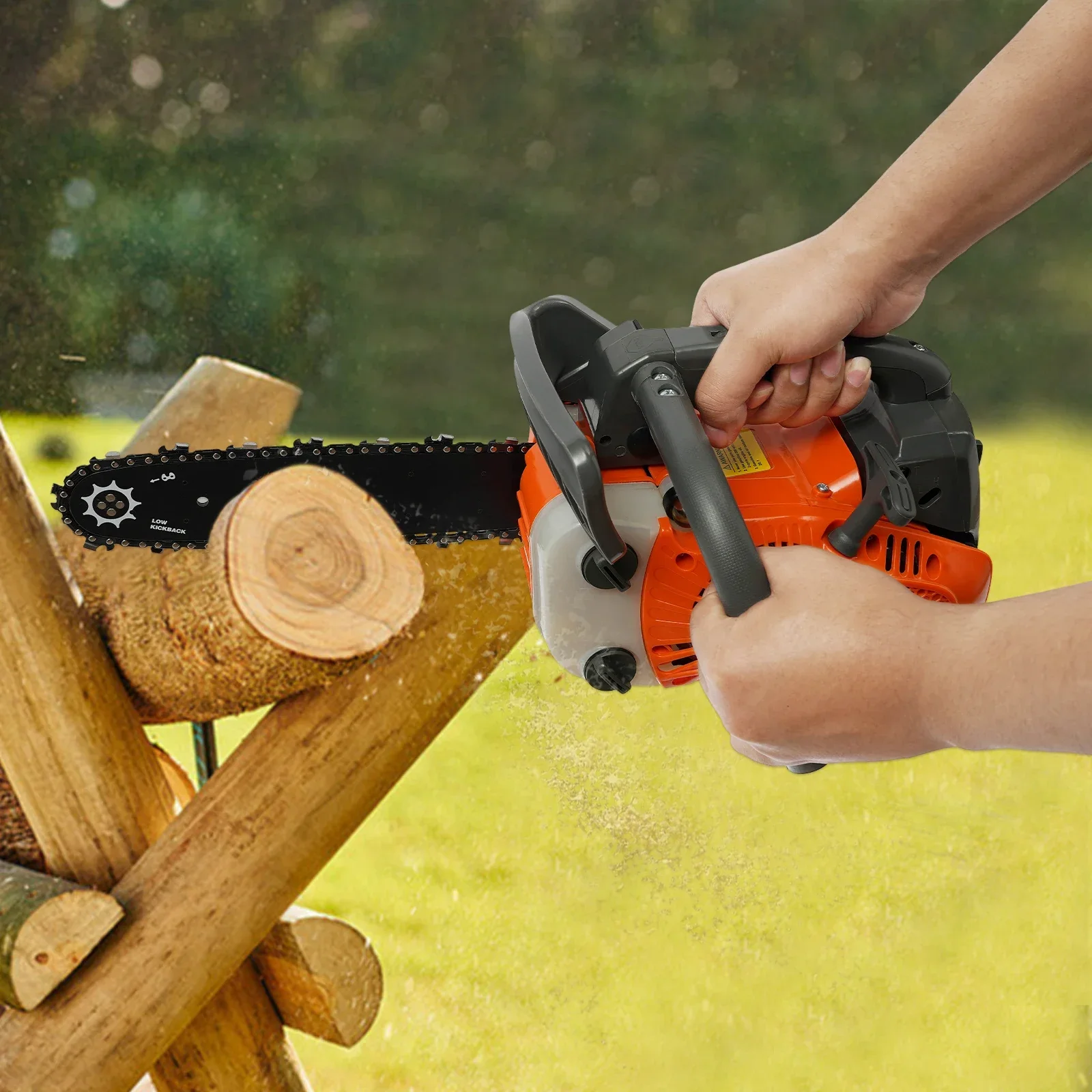 12" 25.4CC 2-Stroke Petrol Handheld Gasoline Chainsaws, Top Handle Gas Powered Chainsaw for Cutting Forest Trees Wood, Garden
12" 25.4CC 2-Stroke Petrol Handheld Gasoline Chainsaws, Top Handle Gas Powered Chainsaw for Cutting Forest Trees Wood, Garden