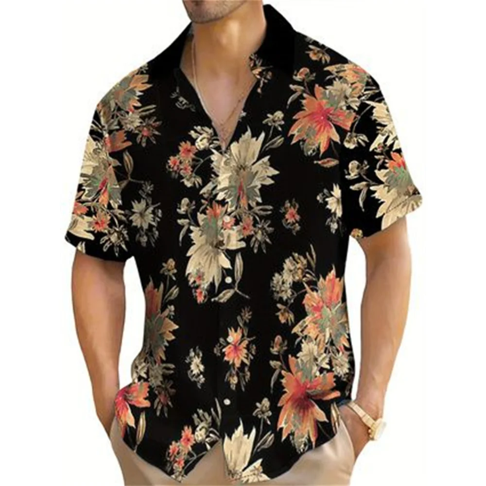 Floral 3d Printing Men's Short Sleeve Shirt Casual Short Sleeve Fashion Tops Daily Loose Breathable Shirt Men's Clothing
Floral 3d Printing Men's Short Sleeve Shirt Casual Short Sleeve Fashion Tops Daily Loose Breathable Shirt Men's Clothing