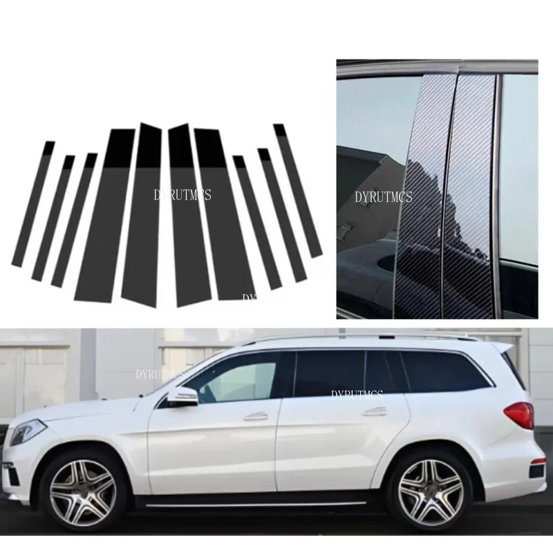 10PCS Glossy Black Pillar Post Fit For Mercedes-Benz GLS X166 2013 2014 2015-2019 Window Door Cover Trim Decoration Stickers
10PCS Glossy Black Pillar Post Fit For Mercedes-Benz GLS X166 2013 2014 2015-2019 Window Door Cover Trim Decoration Stickers