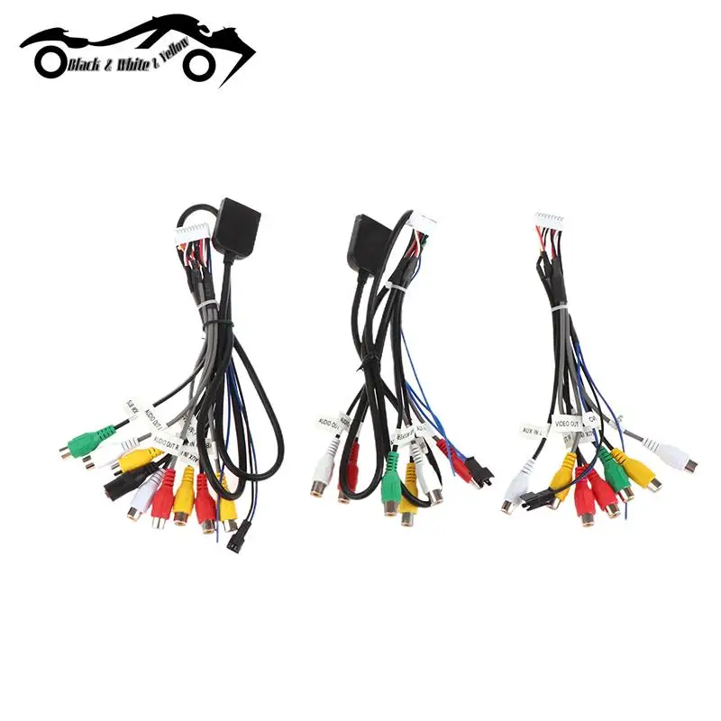 Car Stereo Radio Cable 20 Pin Plug RCA Output AUX Wire Harness Wiring Connector With Fan Header For ZHANGXUN Android Navigation
Car Stereo Radio Cable 20 Pin Plug RCA Output AUX Wire Harness Wiring Connector With Fan Header For ZHANGXUN Android Navigation