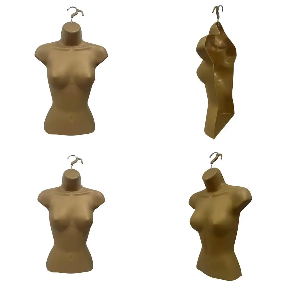 Stackable Hollow Back Mannequin for S-M Clothing, Bronze, Set of 5 with Hanging Hooks for T-Shirt Display and Countertop Use
Stackable Hollow Back Mannequin for S-M Clothing, Bronze, Set of 5 with Hanging Hooks for T-Shirt Display and Countertop Use