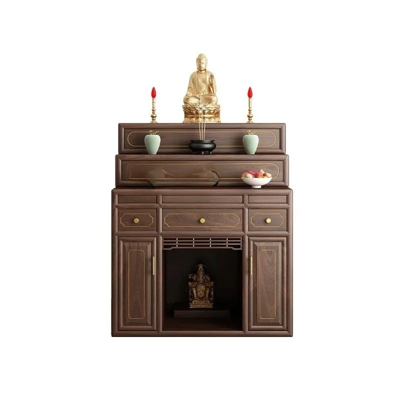 Three Layers Altar Solid Wood Household Prayer Altar Table Table Simple Guanyin God of Wealth Incense Burner Table Living Room
Three Layers Altar Solid Wood Household Prayer Altar Table Table Simple Guanyin God of Wealth Incense Burner Table Living Room