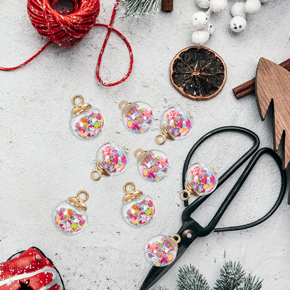 40 Pcs Chandelier Connector Charms Jewelry Sequin Ball for Necklace Christmas Iridescent Ornaments
40 Pcs Chandelier Connector Charms Jewelry Sequin Ball for Necklace Christmas Iridescent Ornaments