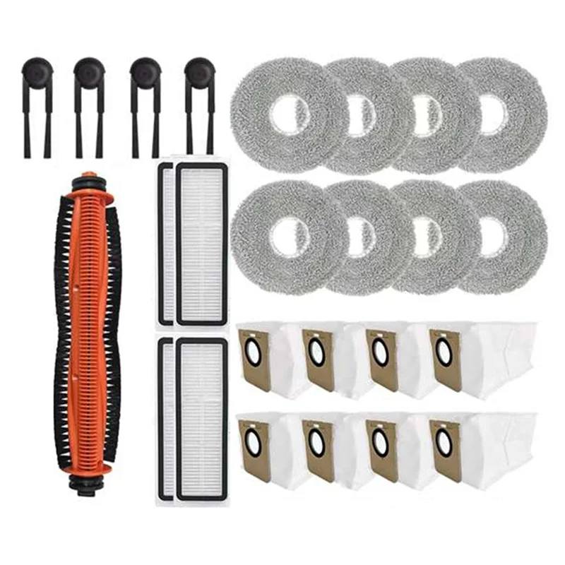 A76G-25PCS For Mijia M40S OV31CN Vacuum Cleaner Spare Parts Main Brush Side Brush HEPA Filter Mop Cloth Dust Bag
A76G-25PCS For Mijia M40S OV31CN Vacuum Cleaner Spare Parts Main Brush Side Brush HEPA Filter Mop Cloth Dust Bag