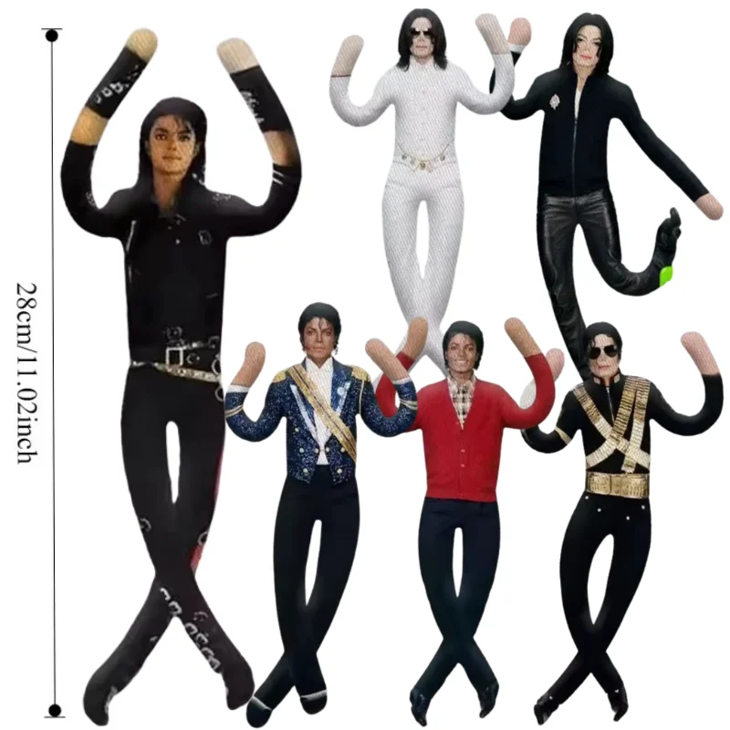 New Style Michael Jackson Plush Doll Stuffed Figure Adjustable Articulated Joint Cosplay Prop Room Decor Gift
New Style Michael Jackson Plush Doll Stuffed Figure Adjustable Articulated Joint Cosplay Prop Room Decor Gift