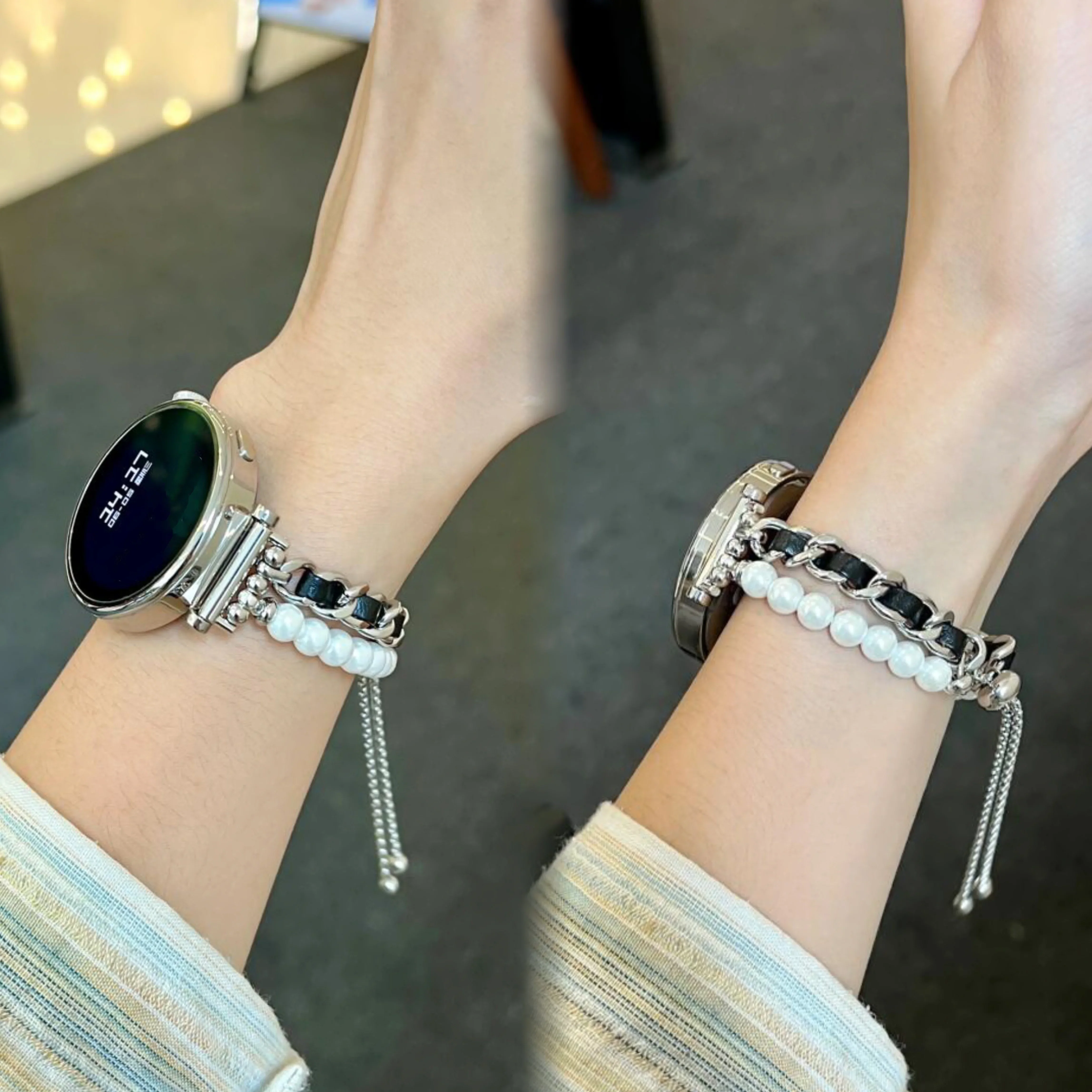 20mm 22mm 18mm chain strap Nice For Samsung Galaxy Watch 7 FE 5 Pro 4 6 44mm 40mm bracelet correa metal
20mm 22mm 18mm chain strap Nice For Samsung Galaxy Watch 7 FE 5 Pro 4 6 44mm 40mm bracelet correa metal