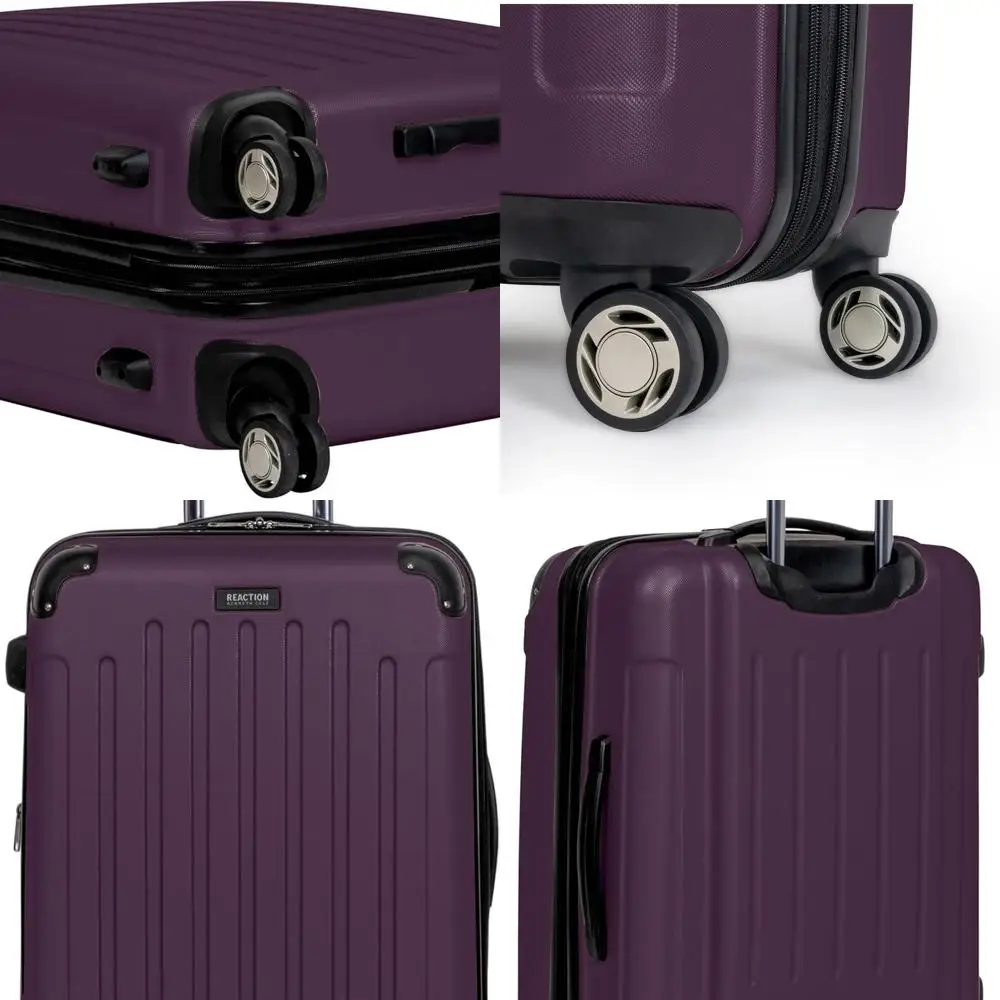 Midnight Plum Kenneth Cole REACTION 24 Expandable 8-Wheel Spinner Suitcase
Midnight Plum Kenneth Cole REACTION 24 Expandable 8-Wheel Spinner Suitcase