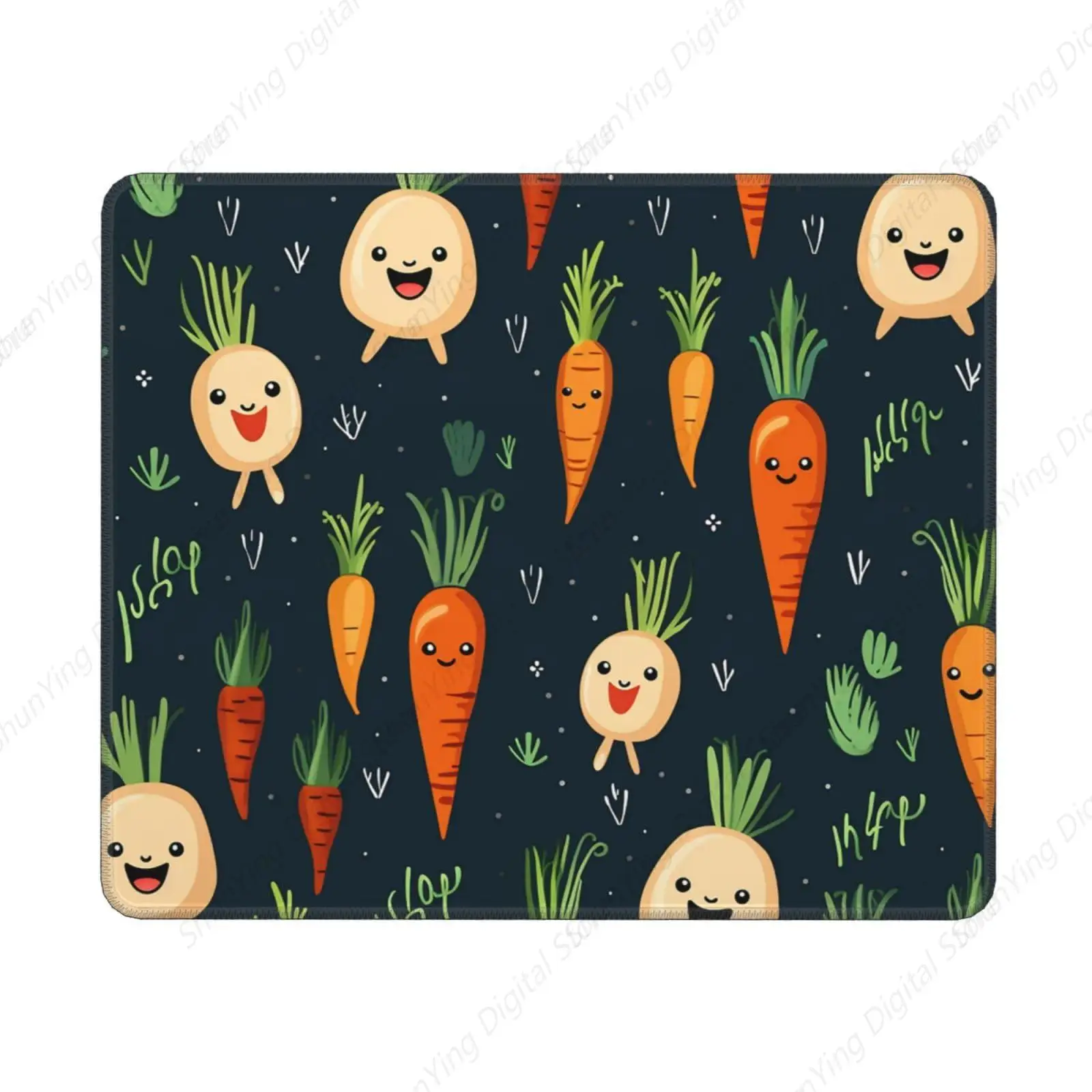 Happy Carrot Vegetable Non Slip Rubber Base Washable Mouse Pad Computer Desktop Protective Pad 18*22cm
Happy Carrot Vegetable Non Slip Rubber Base Washable Mouse Pad Computer Desktop Protective Pad 18*22cm