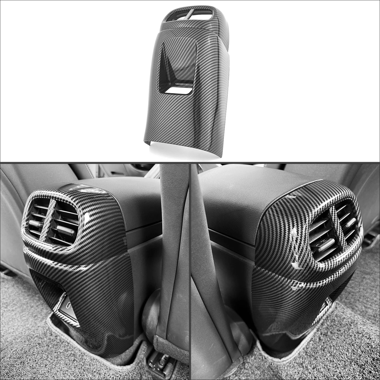 For Hyundai Elantra CN7 N / CN7 Carbon Fiber Style Car Rear Air Outlet Vent Cover Anti-kick Auto Interior Accessories
For Hyundai Elantra CN7 N / CN7 Carbon Fiber Style Car Rear Air Outlet Vent Cover Anti-kick Auto Interior Accessories