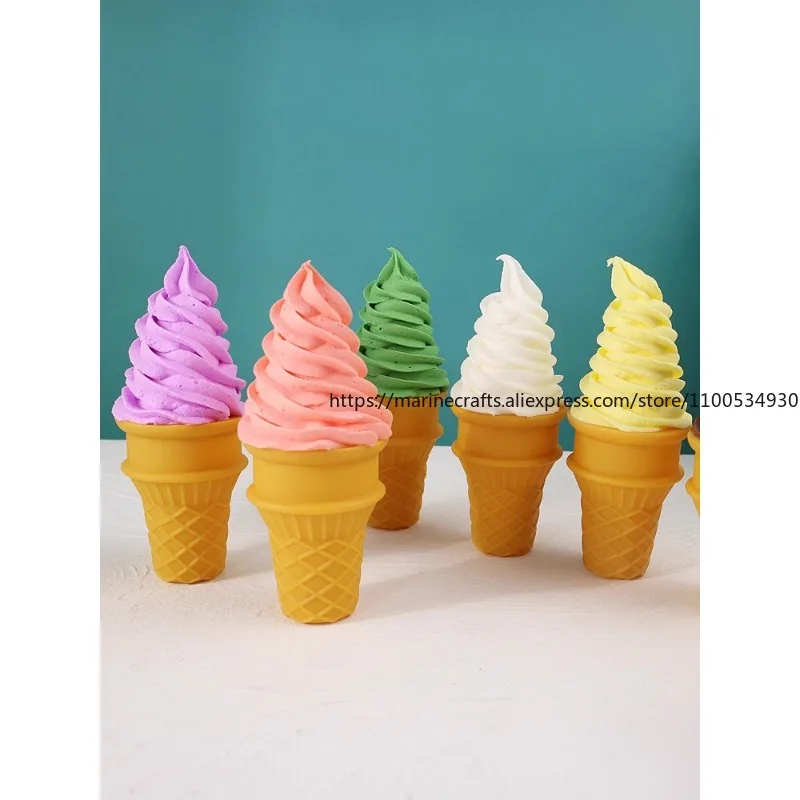 2pcs Simulation Ice Cream Model Ice Cream Cone Cone Ice Cream Ornament Food Window Exhibition Hall Decoration Photo Props
2pcs Simulation Ice Cream Model Ice Cream Cone Cone Ice Cream Ornament Food Window Exhibition Hall Decoration Photo Props