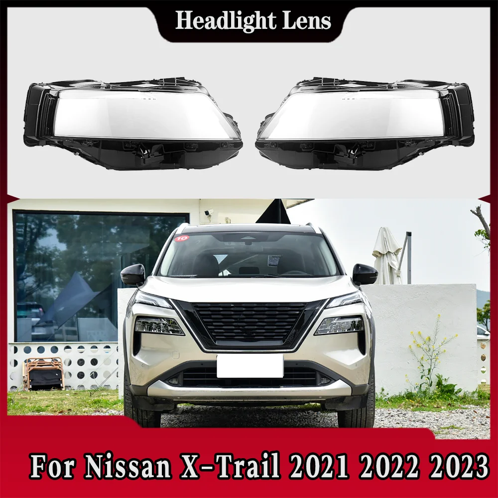For Nissan X-Trail 2021 2022 2023 Front Headlight Cover Transparent Headlamp Lamp Shell Replace Original Lampshade Glasslens
For Nissan X-Trail 2021 2022 2023 Front Headlight Cover Transparent Headlamp Lamp Shell Replace Original Lampshade Glasslens
