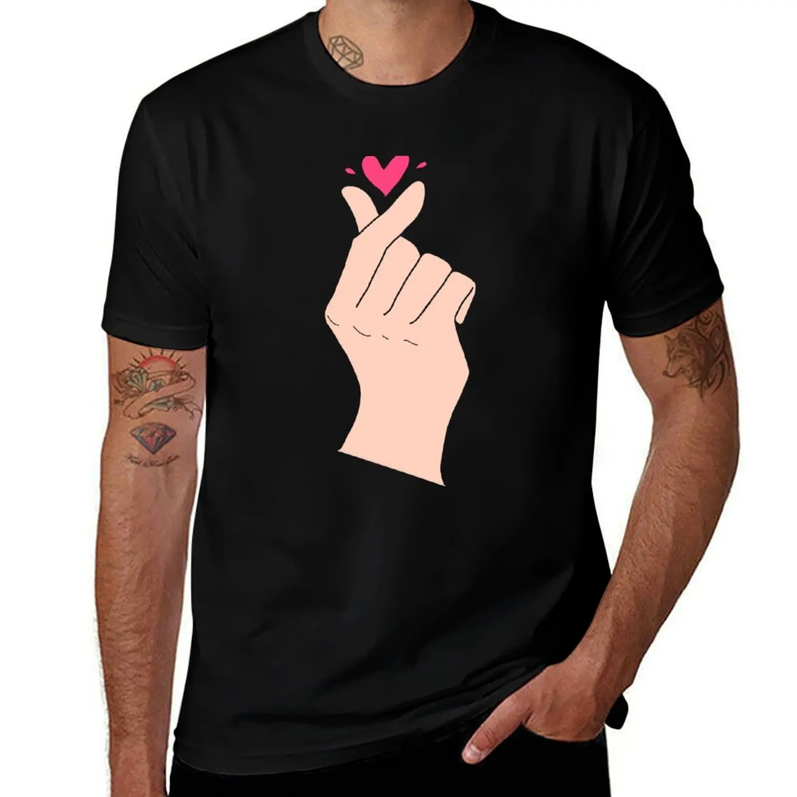 Finger Heart T-Shirt t shirt man plain t shirts for man pack white cotton t shirt pack T-Shirt
Finger Heart T-Shirt t shirt man plain t shirts for man pack white cotton t shirt pack T-Shirt