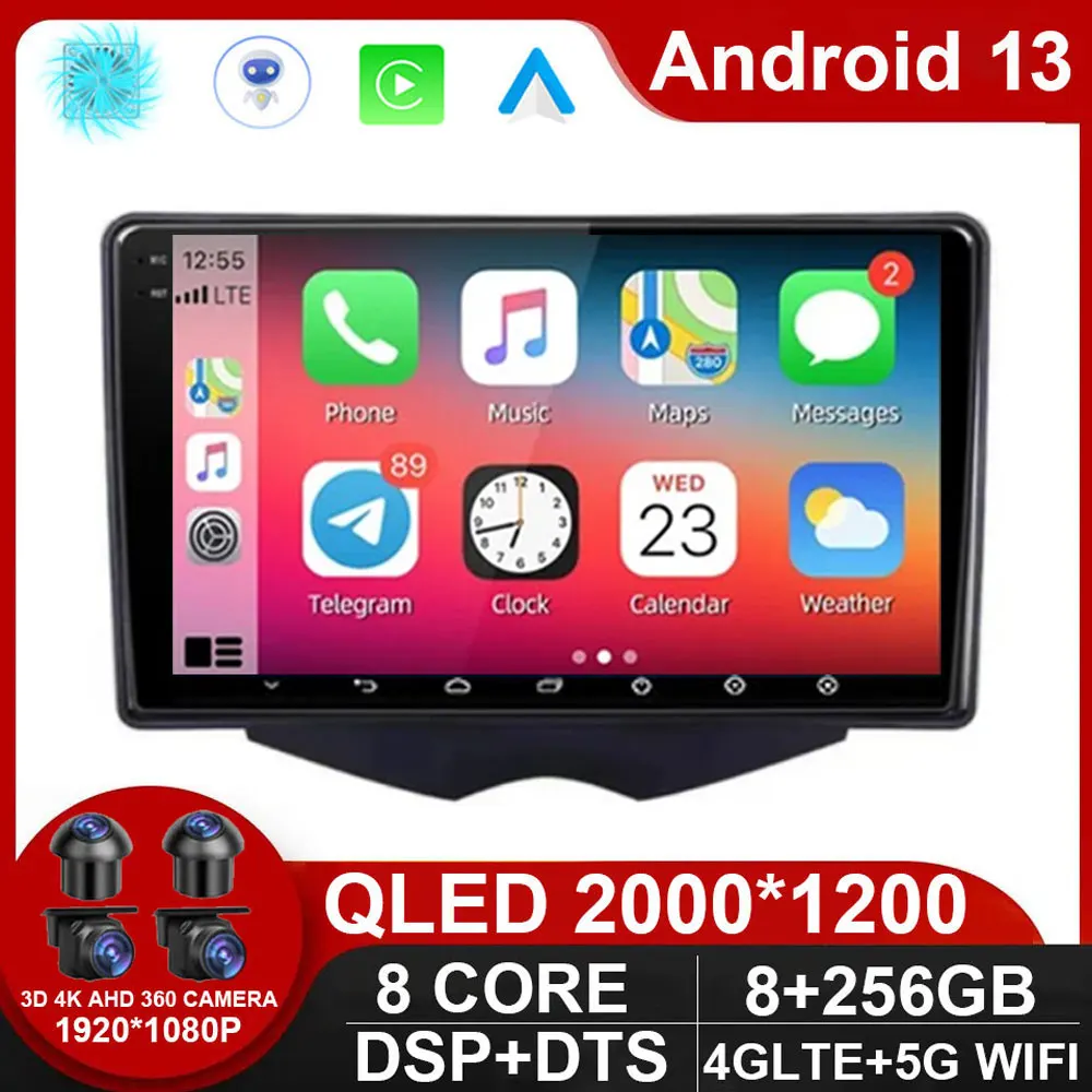 Android 13 For Hyundai Veloster FS 2011 - 2017 GPS Wireless Car Radio Multimedia Video Player Navigation Bluetooth Touch Screen
Android 13 For Hyundai Veloster FS 2011 - 2017 GPS Wireless Car Radio Multimedia Video Player Navigation Bluetooth Touch Screen