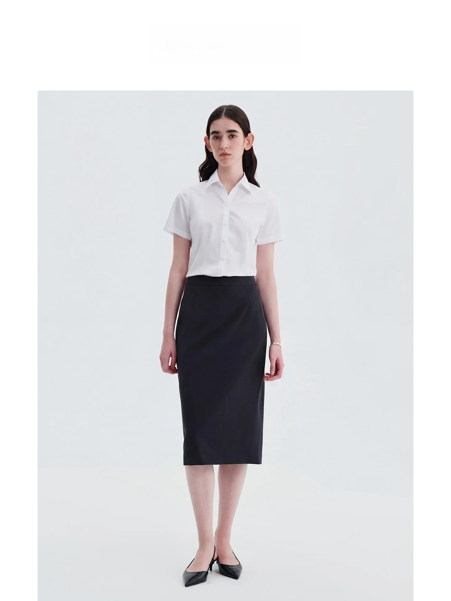 LeLenth Cotton Feel Breathable White Short Sleeve Professional Shirt Women's Formal Interview Outfit Career Dress Code Blouse
LeLenth Cotton Feel Breathable White Short Sleeve Professional Shirt Women's Formal Interview Outfit Career Dress Code Blouse