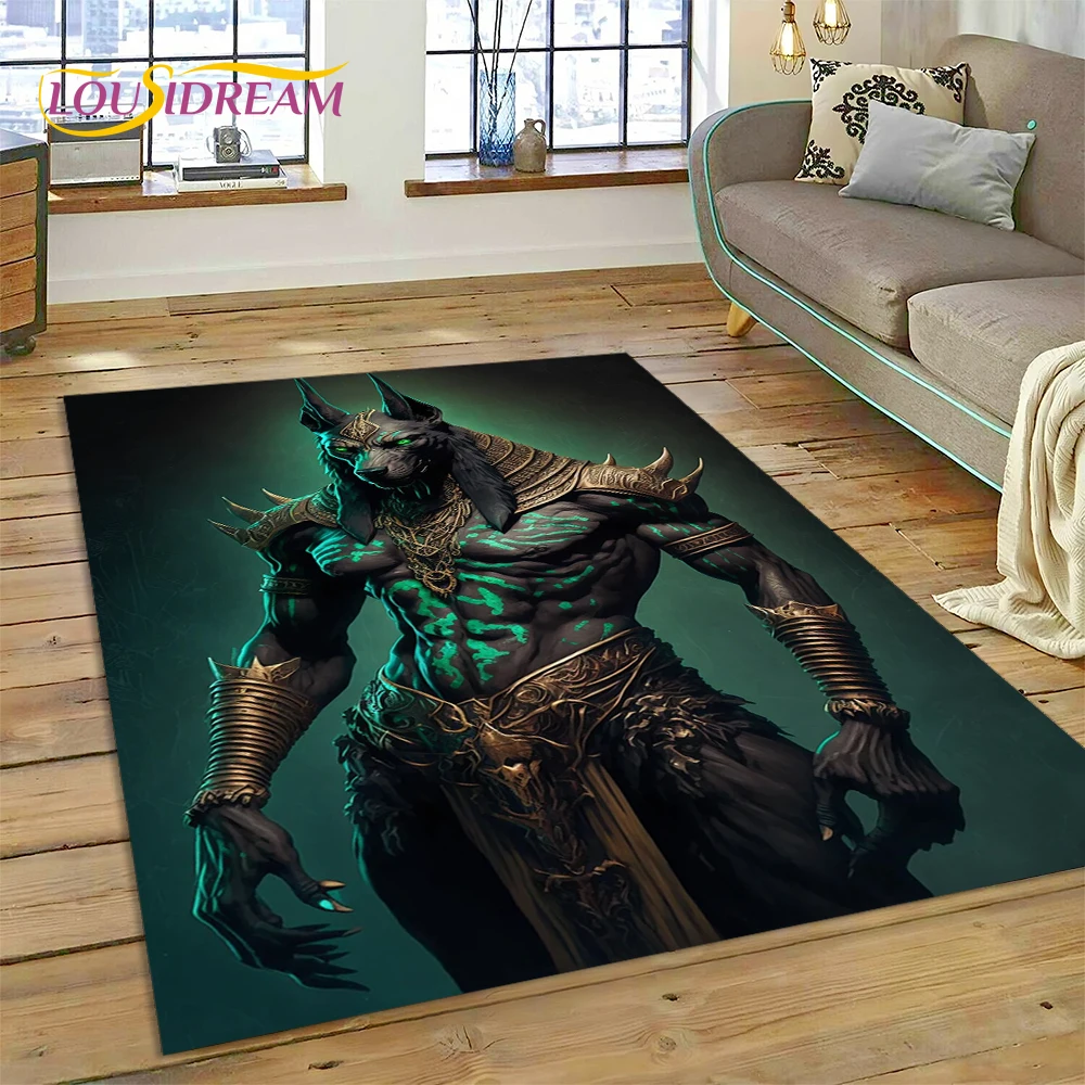 3D Anubis Pharaoh Horus Egyptian Mythology Gods Carpet Rug for Home Living Room Bedroom Sofa Doormat Decor,Area Rug Non-slip Mat
3D Anubis Pharaoh Horus Egyptian Mythology Gods Carpet Rug for Home Living Room Bedroom Sofa Doormat Decor,Area Rug Non-slip Mat