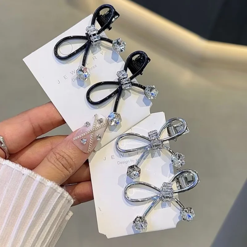 Advanced Shiny Bow Edge Clip With Rhinestones,Side Broken Hair Clip,Silver Hair Clips Single Prong Flat Metal Hair Bow Clips
Advanced Shiny Bow Edge Clip With Rhinestones,Side Broken Hair Clip,Silver Hair Clips Single Prong Flat Metal Hair Bow Clips