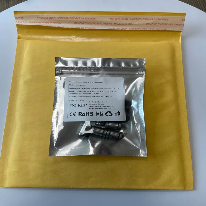 4PCS LM5UU 5X10X15 mm Linear Bushing CNC Bearings Linear Shaft CNC Part for 3D Printers
4PCS LM5UU 5X10X15 mm Linear Bushing CNC Bearings Linear Shaft CNC Part for 3D Printers