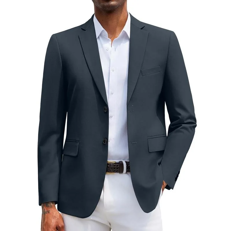 Business Suit Jacket for Men Special Wide Fit Double Slit No Brand Registered Trademark Autumn Season Stand Collar No Buttons
Business Suit Jacket for Men Special Wide Fit Double Slit No Brand Registered Trademark Autumn Season Stand Collar No Buttons