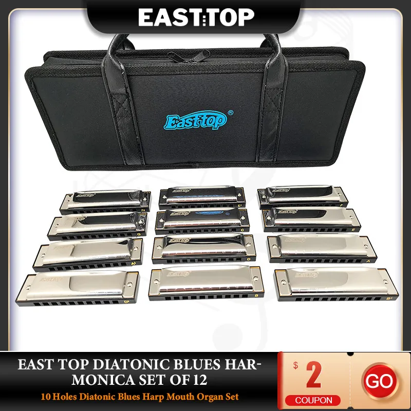 Диатонический чехол EASTTOP с 10 отверстиями, диатонический голубой, диатонический чехол с 12 клавишами для взрослых и профессионалов с черным чехлом
Диатонический чехол EASTTOP с 10 отверстиями, диатонический голубой, диатонический чехол с 12 клавишами для взрослых и профессионалов с черным чехлом