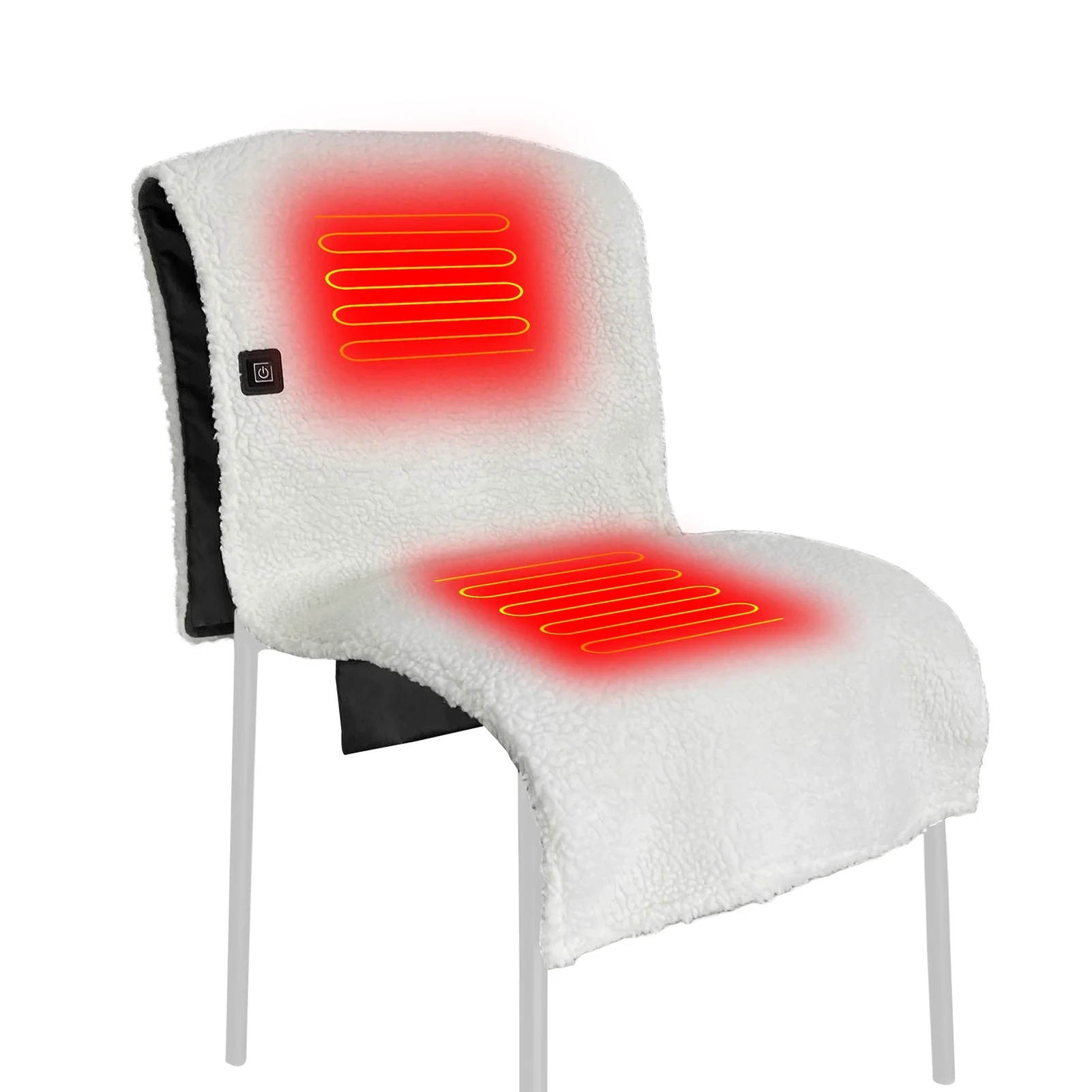 Electric Heated Sherpa Chair Pad Temperature Adjustable Chair Mat for Chair Sofa Couch
Electric Heated Sherpa Chair Pad Temperature Adjustable Chair Mat for Chair Sofa Couch