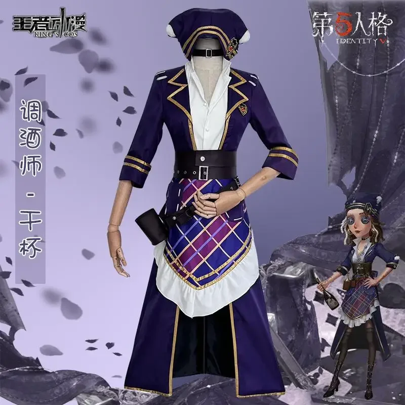 Game Identity V Barmaid Demi Bourbon Cosplay Costume Wig Bartender Survivors Trench Uniform Women 2025 Halloween Role Play Cos
Game Identity V Barmaid Demi Bourbon Cosplay Costume Wig Bartender Survivors Trench Uniform Women 2025 Halloween Role Play Cos
