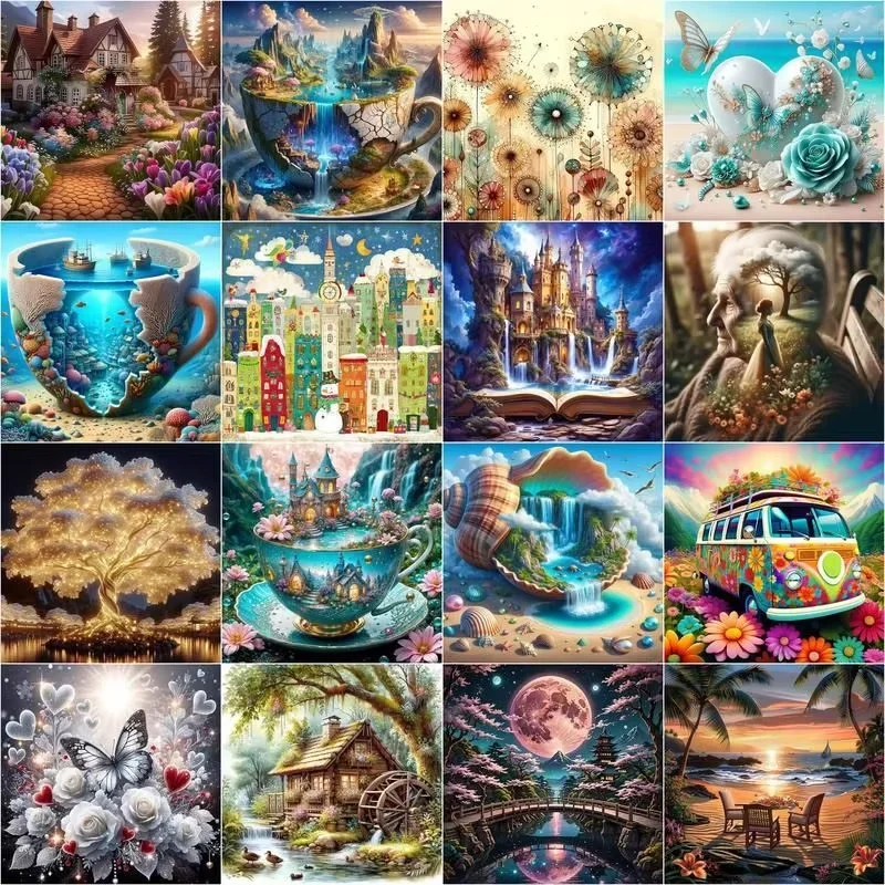 Landscape DIY Jigsaw Puzzle Home Decor Adults Puzzle Games Family Fun Puzzles Educational Toys for Kids
Landscape DIY Jigsaw Puzzle Home Decor Adults Puzzle Games Family Fun Puzzles Educational Toys for Kids