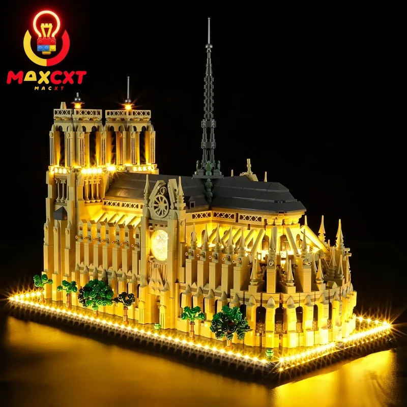 MAXCXT LED Light For LEGO 21061 Architecture Notre Dame Cathedral DIY Decorative Lamp (Not Include Lego Building Blocks Set )
MAXCXT LED Light For LEGO 21061 Architecture Notre Dame Cathedral DIY Decorative Lamp (Not Include Lego Building Blocks Set )