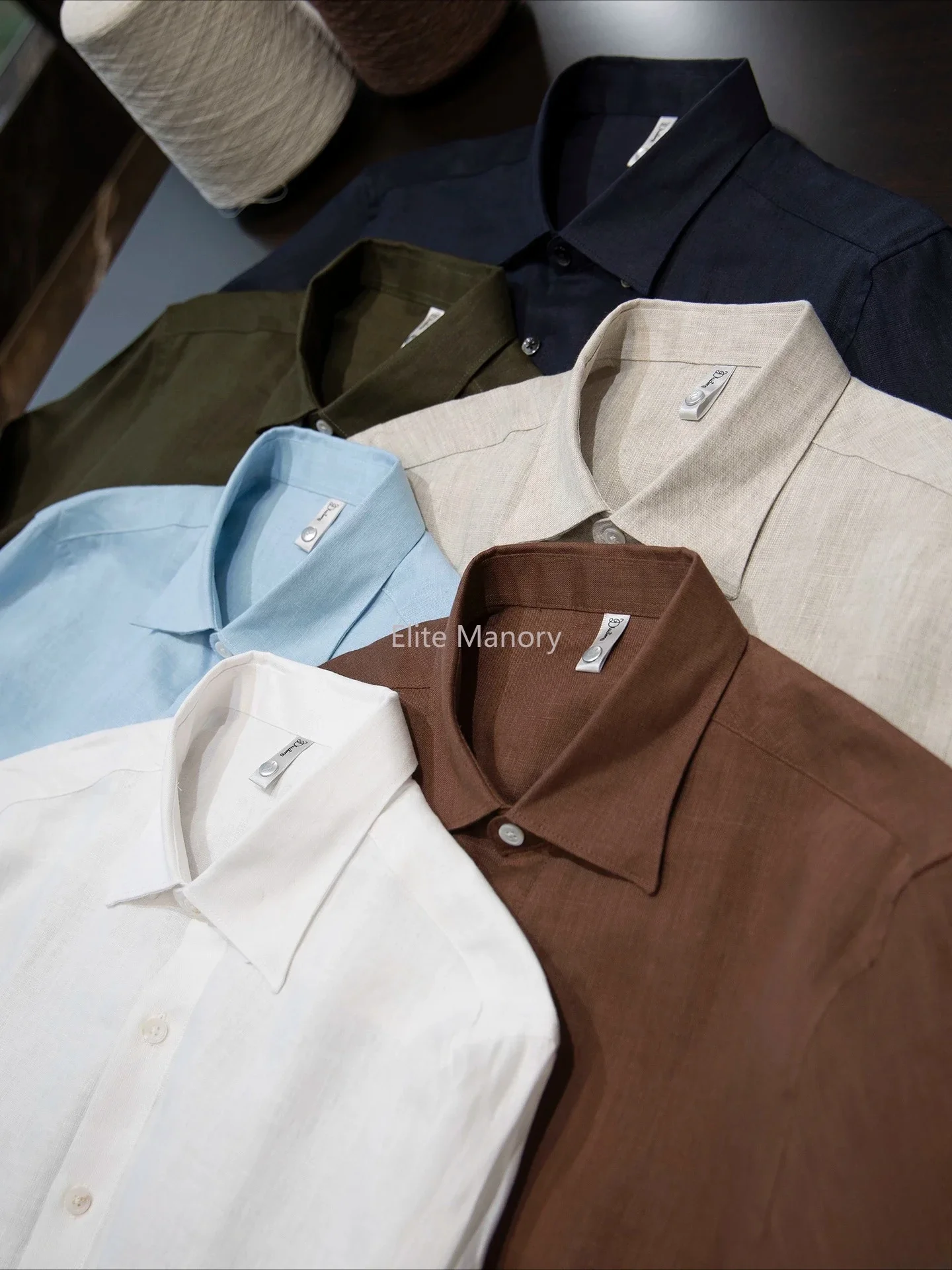 Old Money Wind Summer Thin Casual Shirt Men's Long Sleeve Loose Shirt
Old Money Wind Summer Thin Casual Shirt Men's Long Sleeve Loose Shirt