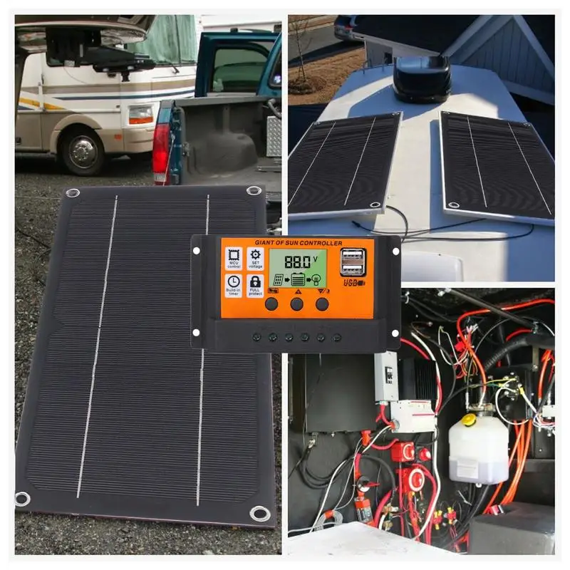 Solar Panel Kit Vehicle Solar Panel Kit Multifunctional 600W 100A 18V RV Solar Panel Kit With Controller Efficient Solar Panel
Solar Panel Kit Vehicle Solar Panel Kit Multifunctional 600W 100A 18V RV Solar Panel Kit With Controller Efficient Solar Panel