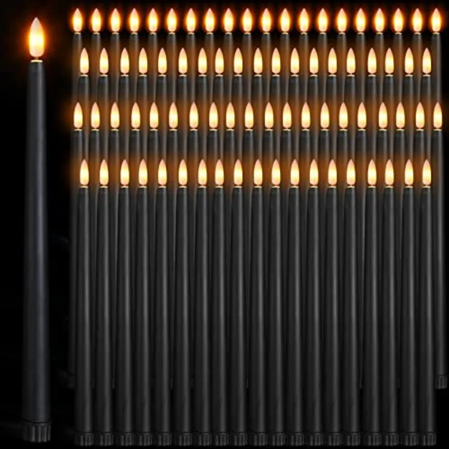 84 Pack Flameless Taper Candles Bulk 11 Inch Battery Operated LED Candlesticks with Warm Flickering Light Realistic Electric Ca
84 Pack Flameless Taper Candles Bulk 11 Inch Battery Operated LED Candlesticks with Warm Flickering Light Realistic Electric Ca