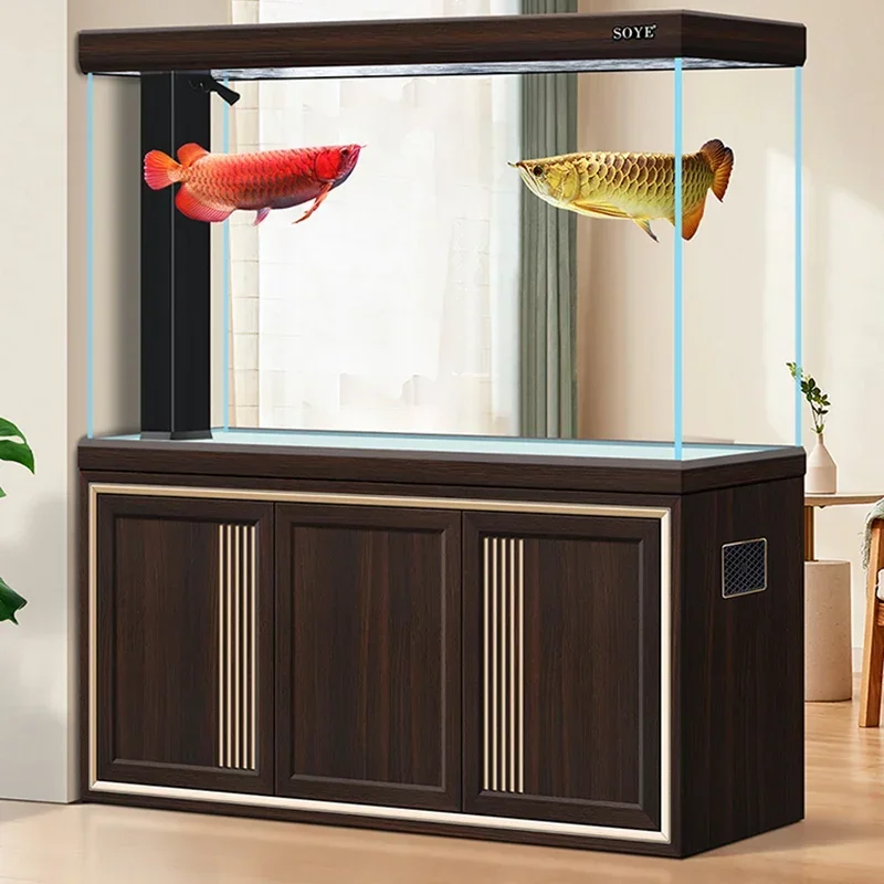 Nordic Multifunctional Ultra Clear Glass Solid Wood Bottom Filter Large Floor-Standing Room Divider Aquariums Pet Products FYFT
Nordic Multifunctional Ultra Clear Glass Solid Wood Bottom Filter Large Floor-Standing Room Divider Aquariums Pet Products FYFT