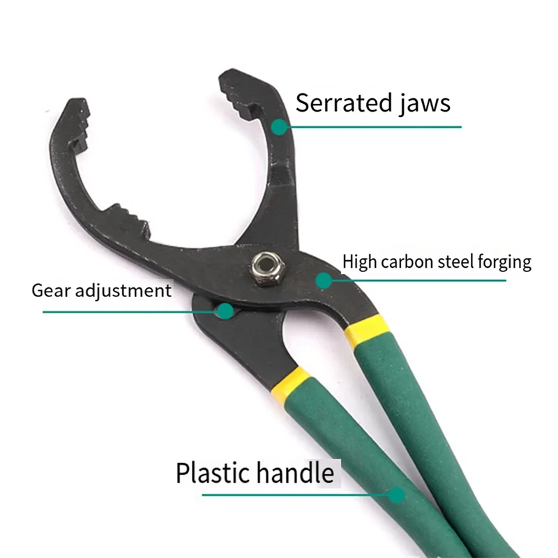 Y50A-295Mm Oil Grid Filter Wrench Tilt Pliers Filter Elements Disassembly Pliers Filter Disassembly General Type Easy To Use
Y50A-295Mm Oil Grid Filter Wrench Tilt Pliers Filter Elements Disassembly Pliers Filter Disassembly General Type Easy To Use