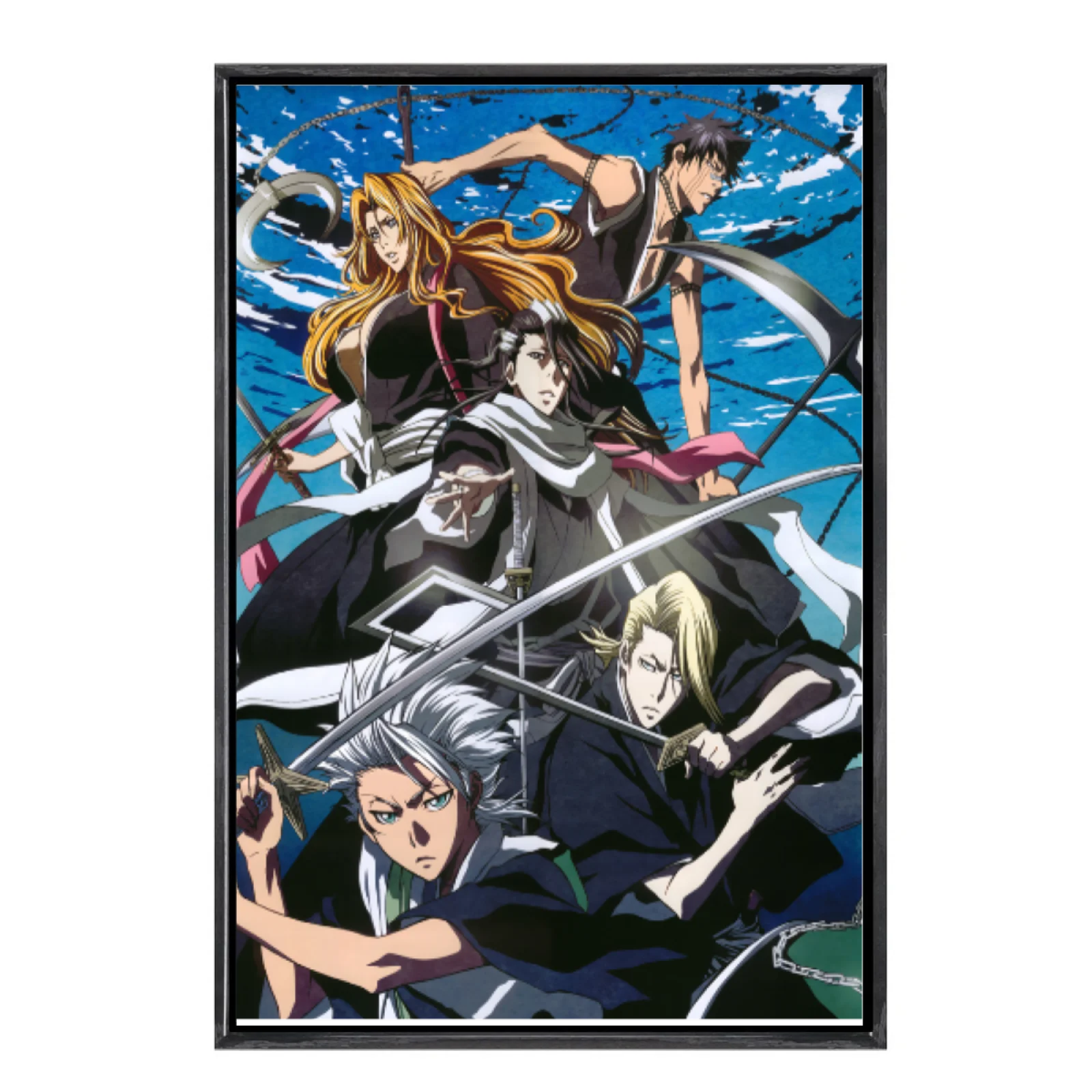 Японская манга, многоразмерный холст, постер в двойной рамке, настенное искусство, домашний декор отбеливателя для гостиной, спальни
Японская манга, многоразмерный холст, постер в двойной рамке, настенное искусство, домашний декор отбеливателя для гостиной, спальни