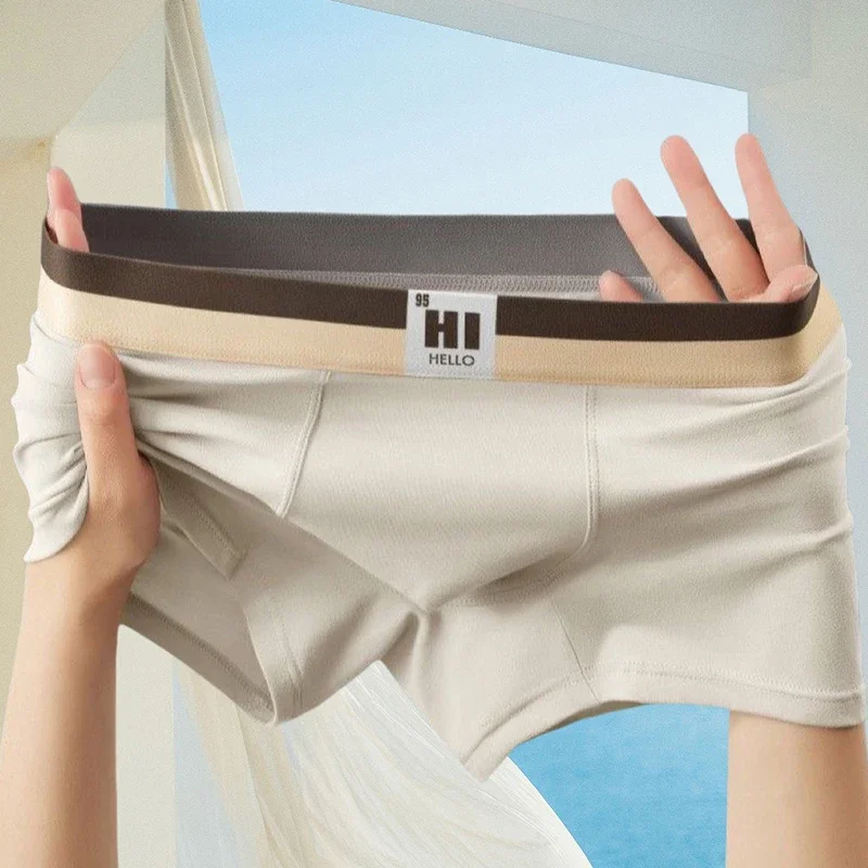 Korean Style Men's Cotton Boxer Briefs Thermal Winter Underwear Soft Breathable Anti-Static Slim Fit Sexy Underpants (L-3XL)
Korean Style Men's Cotton Boxer Briefs Thermal Winter Underwear Soft Breathable Anti-Static Slim Fit Sexy Underpants (L-3XL)