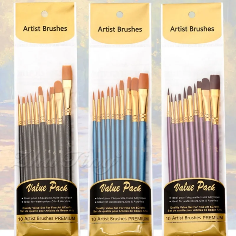 10 комплектов перламутровых синих/черных/фиолетовых/матовых розовых/мятно-зеленых/цветных стержней, наборов акварельных кистей, нейлоновых кистей и масляных кистей
10 комплектов перламутровых синих/черных/фиолетовых/матовых розовых/мятно-зеленых/цветных стержней, наборов акварельных кистей, нейлоновых кистей и масляных кистей