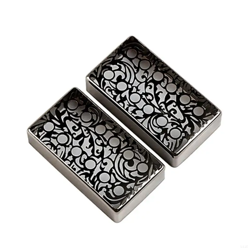 U1JC 2Pcs Guitar Pickup Cover Metal Humbuckers Replacement Cover Easy to Install
U1JC 2Pcs Guitar Pickup Cover Metal Humbuckers Replacement Cover Easy to Install