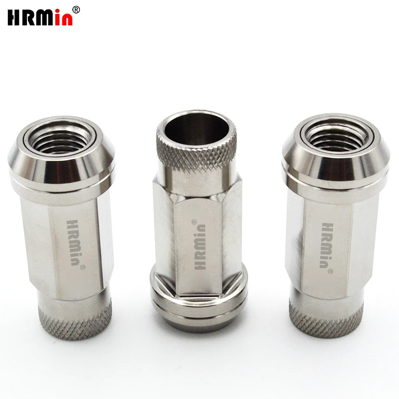 HRMin Never rust Gr.5 titanium cone seat free washer wheel lug nut titanium nut screw M12*1.5/M12*1.25/M14*1.5/M14*1.25mm
HRMin Never rust Gr.5 titanium cone seat free washer wheel lug nut titanium nut screw M12*1.5/M12*1.25/M14*1.5/M14*1.25mm