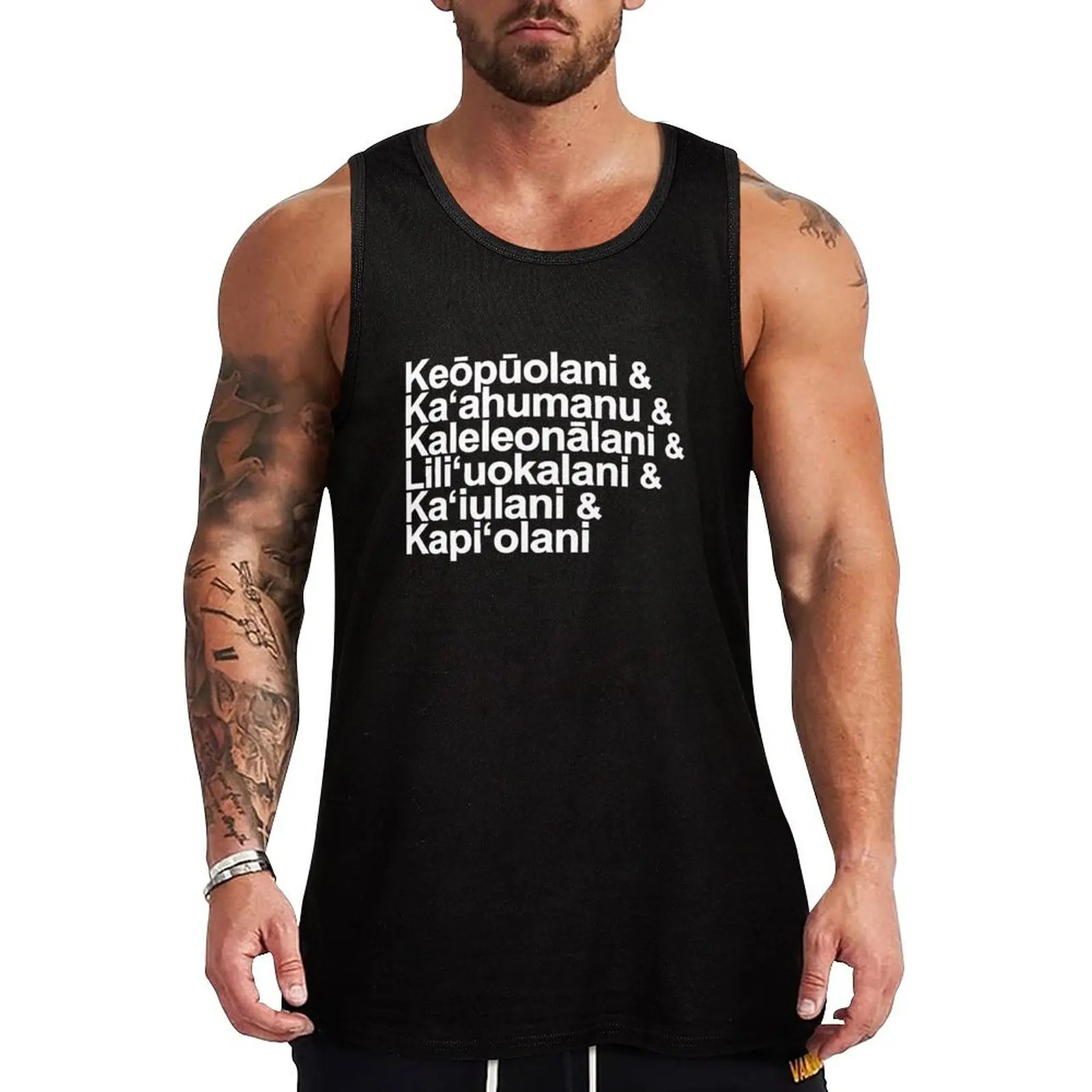 Alii Wahine of Hawaii (white) Tank Top Male clothes Men's sleeveless t-shirt Men's summer t-shirt
Alii Wahine of Hawaii (white) Tank Top Male clothes Men's sleeveless t-shirt Men's summer t-shirt
