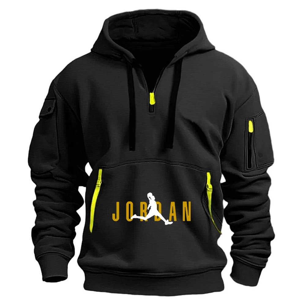Basketball sportswear 2026 Men's New Half-zip Pullover Spring Autumn Fashion Warm Fleece Multi Pocket Design Clothing
Basketball sportswear 2026 Men's New Half-zip Pullover Spring Autumn Fashion Warm Fleece Multi Pocket Design Clothing