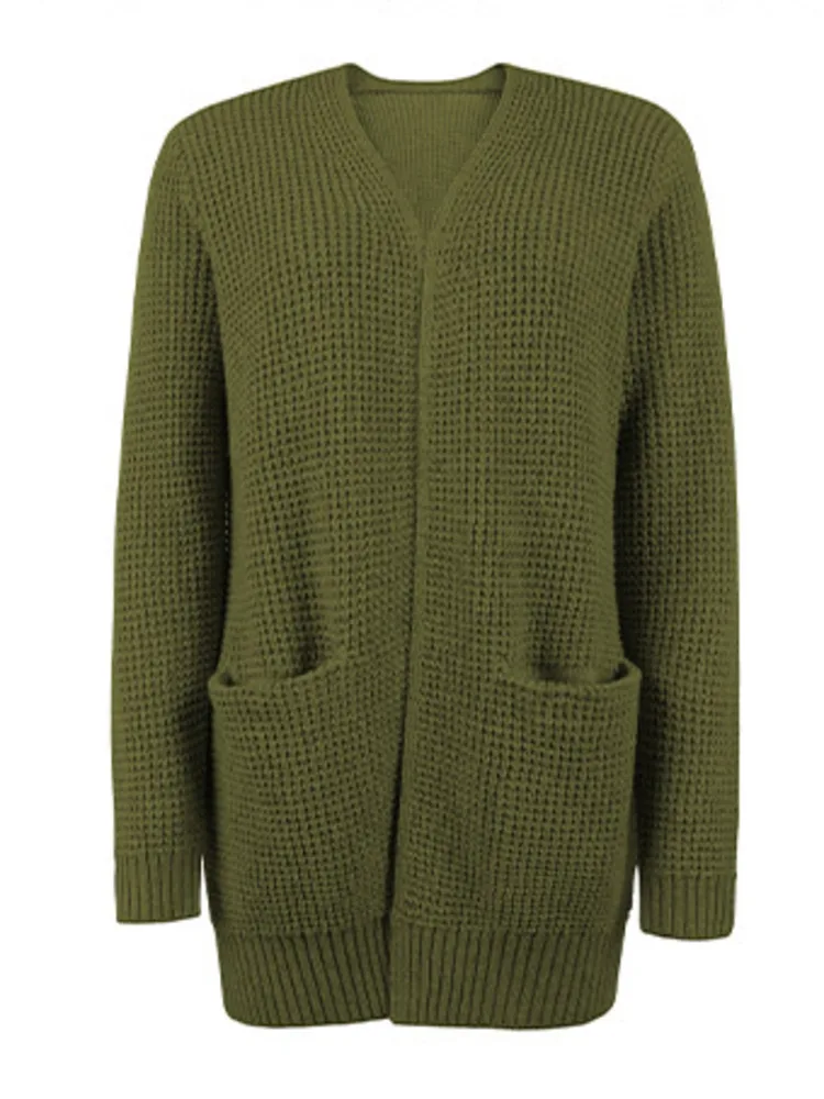 New In 2023 Autumn Solid Color Knit Cardigan Women Fashion Pockets Sweater Jacket Female Loose Casual Knitwear Coat
New In 2023 Autumn Solid Color Knit Cardigan Women Fashion Pockets Sweater Jacket Female Loose Casual Knitwear Coat