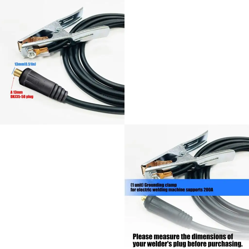 Premium 200A Welding grip 3 Meter Extended Copper Cable For Stable execution
Premium 200A Welding grip 3 Meter Extended Copper Cable For Stable execution